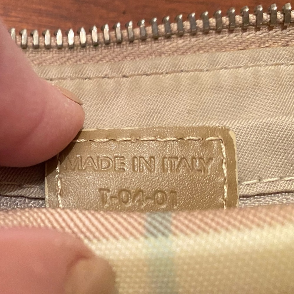 Burberry pink check handbag - Picture 14 of 15